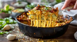 Fini la béchamel : j'ai trouvé la sauce express pour des lasagnes de courgettes fondantes, sans eau