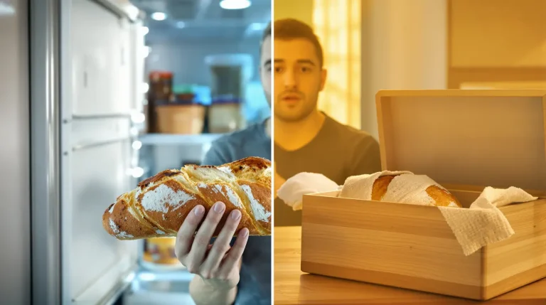 Si votre pain durcit dès le lendemain, vous le rangez à l’unique endroit de la cuisine qui le rassit Si votre pain durcit dès le lendemain, vous le rangez à l’unique endroit de la cuisine qui le rassit