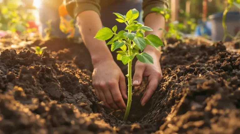 « Tu plantes tes tomates debout ? » Depuis qu’un voisin m’a montré la position couchée, mes plants sont plus vigoureux « Tu plantes tes tomates debout ? » Depuis qu’un voisin m’a montré la position couchée, mes plants sont plus vigoureux
