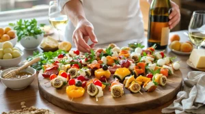 brochette apéro à faire la veille