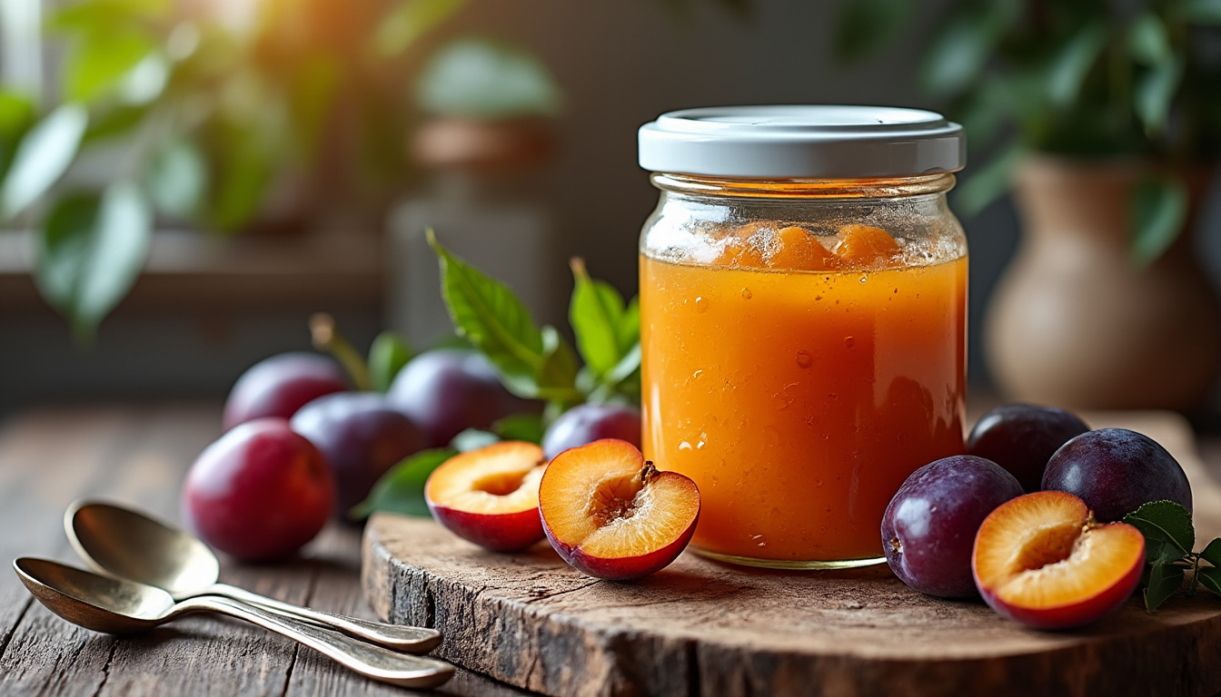 découvrez comment préparer une délicieuse confiture de mirabelles maison avec notre recette simple et savoureuse, idéale pour conserver le goût sucré de ces fruits d'été.