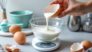 découvrez comment mesurer le poids du blanc d'œuf et pourquoi cette étape est essentielle en cuisine pour des recettes précises et réussies.
