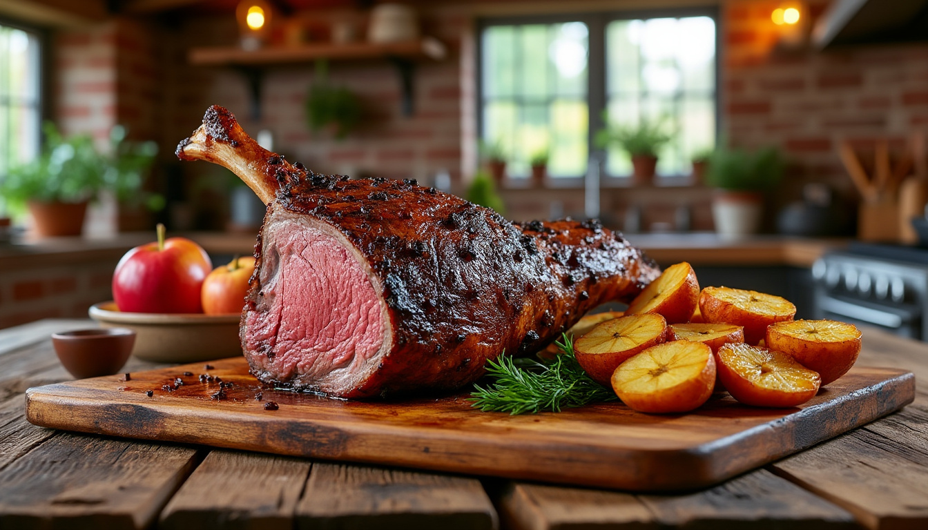 découvrez une recette simple et rapide de rôti de chevreuil au four sans marinade, parfaite pour un repas savoureux. facile à préparer grâce à marmiton.