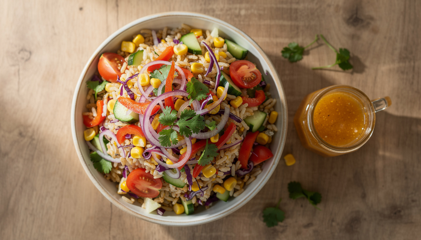 découvrez la meilleure sauce pour salade de riz avec cette recette simple et savoureuse, idéale pour sublimer vos plats en toute simplicité.