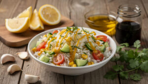 découvrez notre recette simple et savoureuse de la meilleure sauce pour salade de riz, parfaite pour sublimer vos plats léger et équilibrés.
